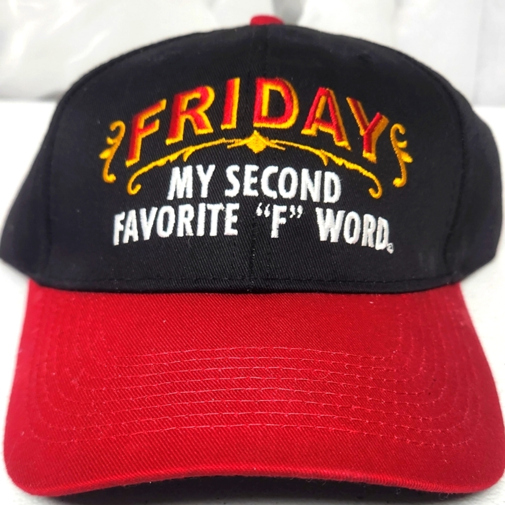 Friday Black and Red Cap